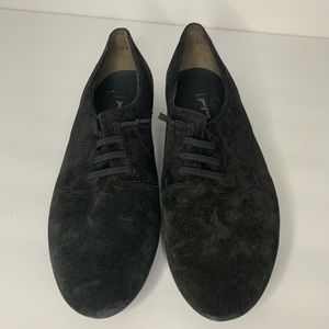 $339 Paul green black Oxford shoes 5 1/2EU/ 8 US